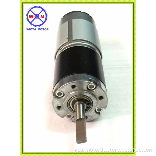 20watt 50kg.cm high properties low speed 24v gear motor with 36mm diameter planetary gearbox